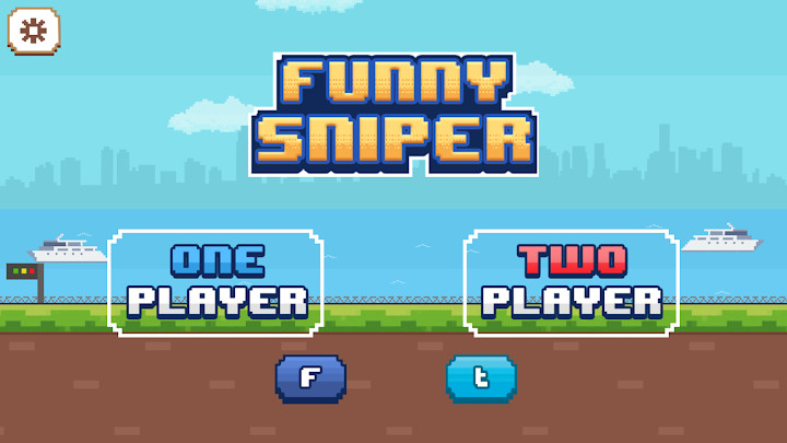 Funny Snipers - 2 Player Games截图1