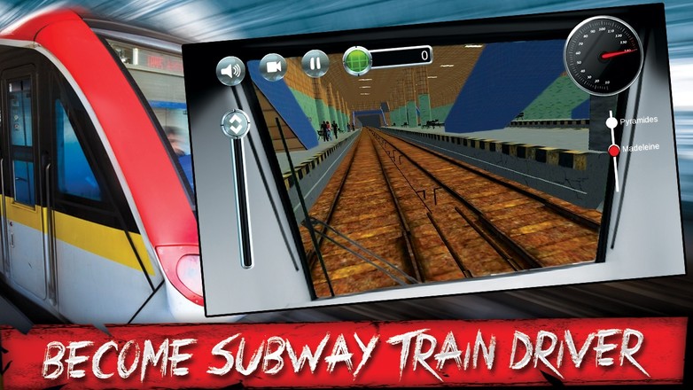 Subway Train Simulator 3D截图3