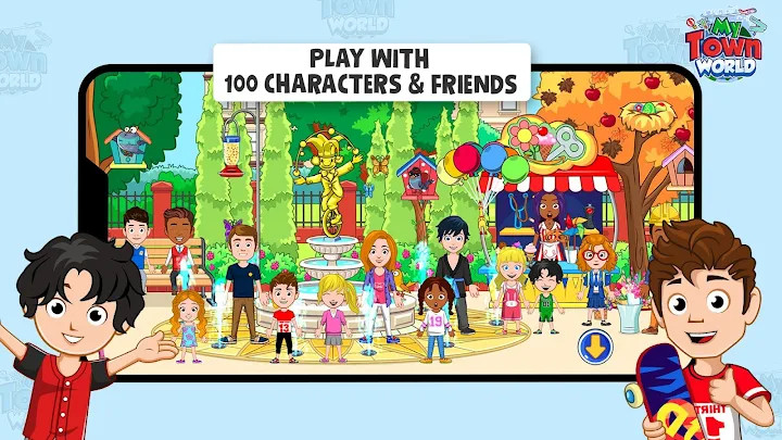 My Town World - Games for Kids截图2