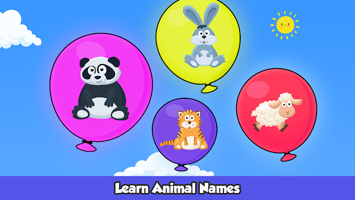 Balloon Pop : Toddler Games for preschool kids截图5