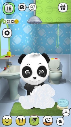 我说话的熊猫 - 虚拟宠物截图4