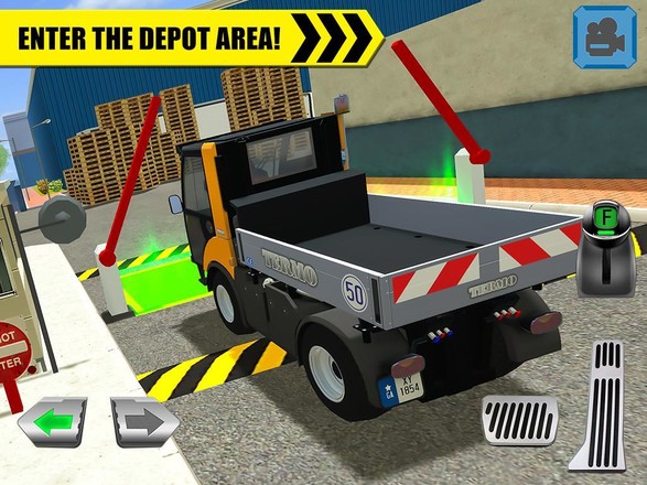 Truck Driver: Depot Parking Simulator截图3