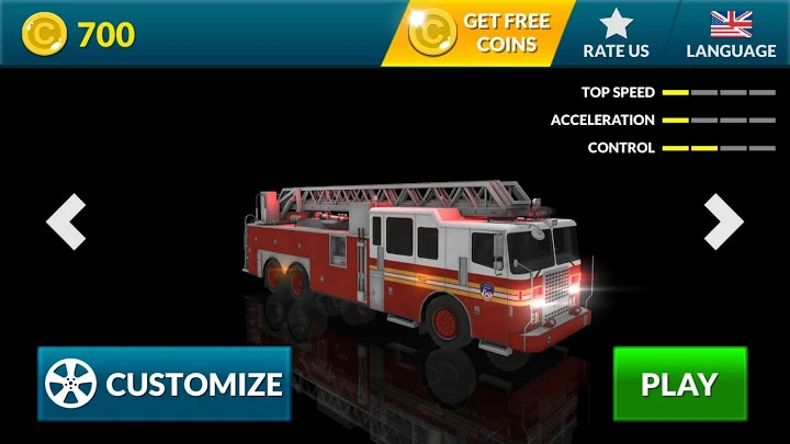 Real Fire Truck Driving Simulator: Fire Fighting截图3