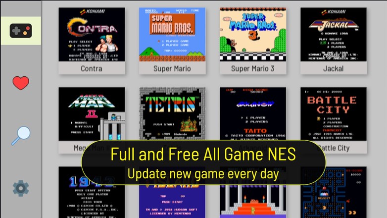 NES Emulator - Full Game and Free (Best Emulator)截图2