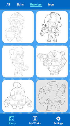 Coloring for Brawl Stars截图4