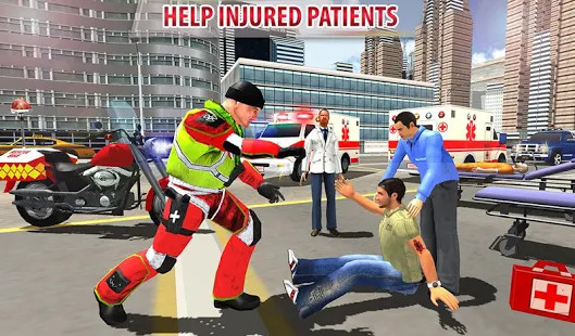 911救援自行车司机2017 - 紧急快车截图10