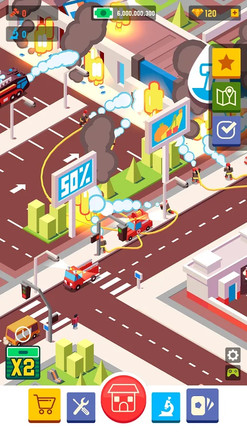 Idle Firefighter Empire Tycoon - Management Game截图6