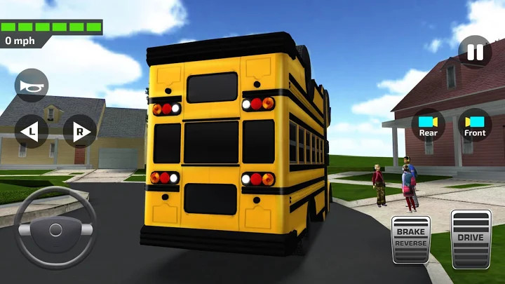 Super School Driver 3D截图5