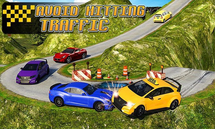 Taxi Driver 3D : Hill Station截图8