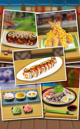 Japanese Sushi: Kids Food Game截图2