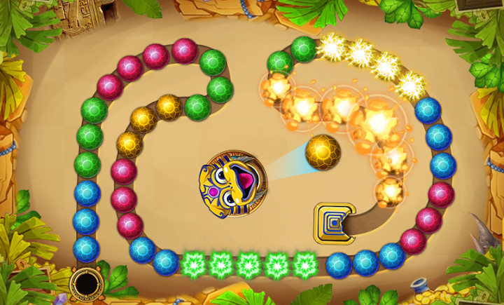 Epic quest - Marble lines - Marbles shooter截图3