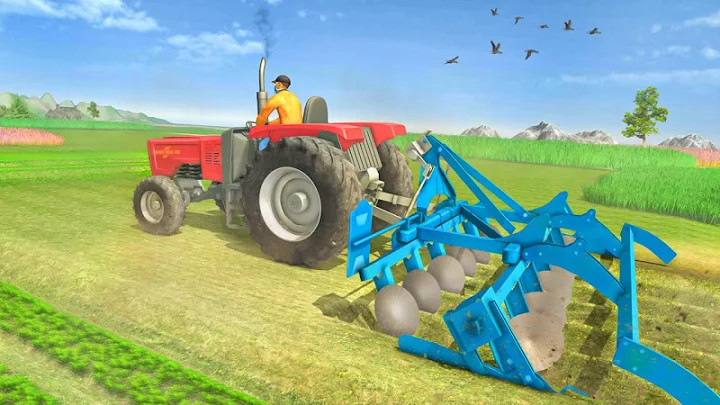 拖拉机模拟器-2020年拖拉机耕种游戏截图3