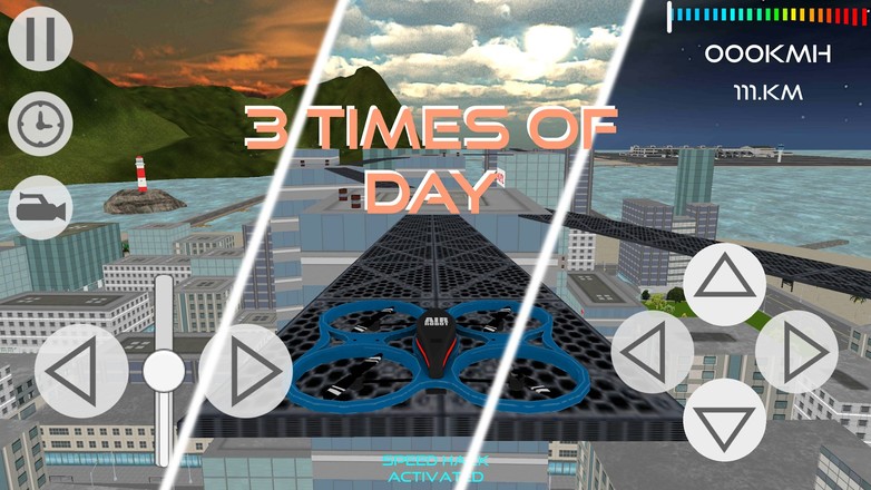 City Drone Flight Simulator截图4
