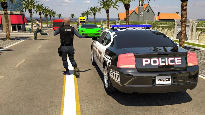 犯罪城市警车: 司机3D 警察2018截图3