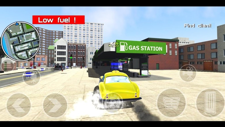 Extreme Taxi Simulator Racing Big Open City截图2