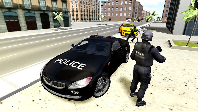 Police Car Driver 3D截图2