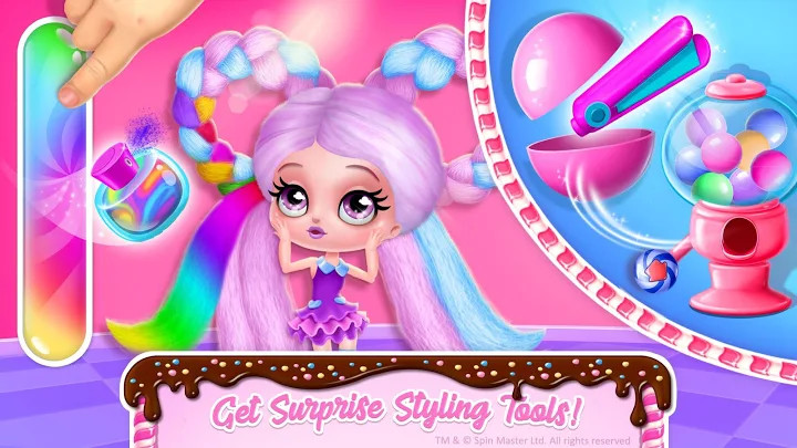 Candylocks Hair Salon - Style Cotton Candy Hair截图4