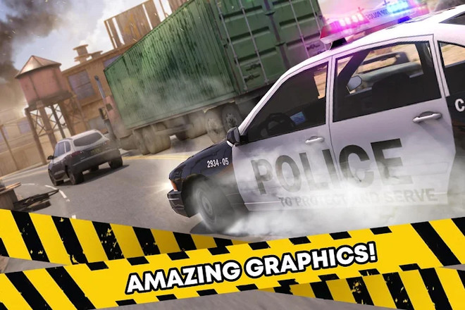 Cop Car Chase ? Police Robber Racing City Crime截图3