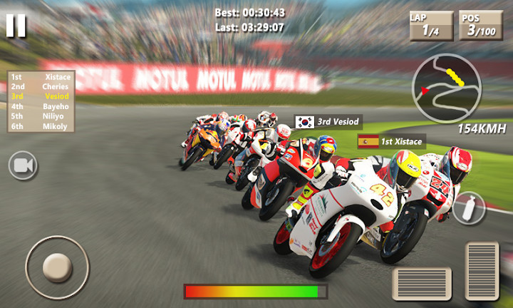 Speed Moto Bike Racing Pro Game 3D截图2