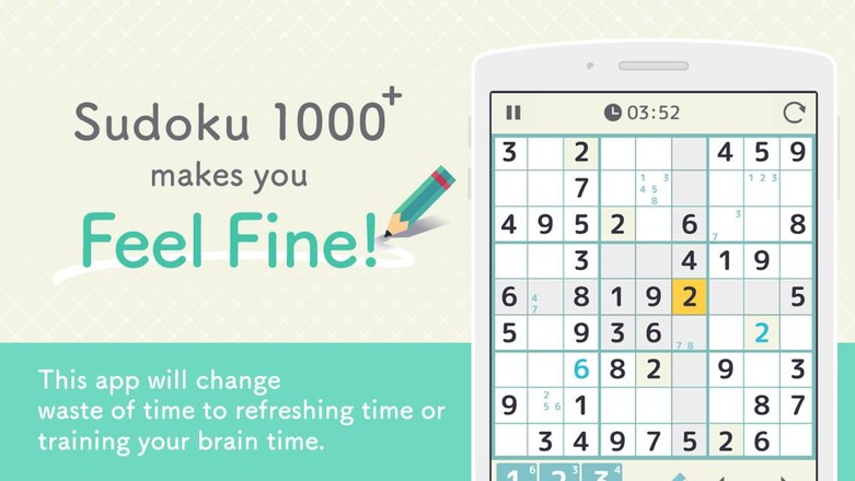 SUDOKU 1000+ Free Puzzle Games截图4