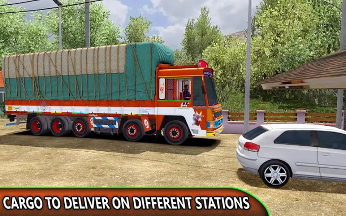 Indian Truck Offroad Cargo Drive Simulator截图2