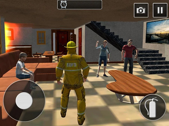 Virtual Firefighter: Family Rescue Hero截图1