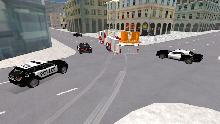 Fire Truck Driving Simulator截图1