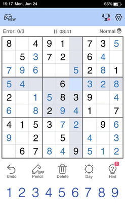 Sudoku - Free Sudoku Game截图4