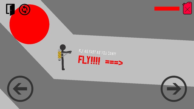 Stickman fly flight截图3