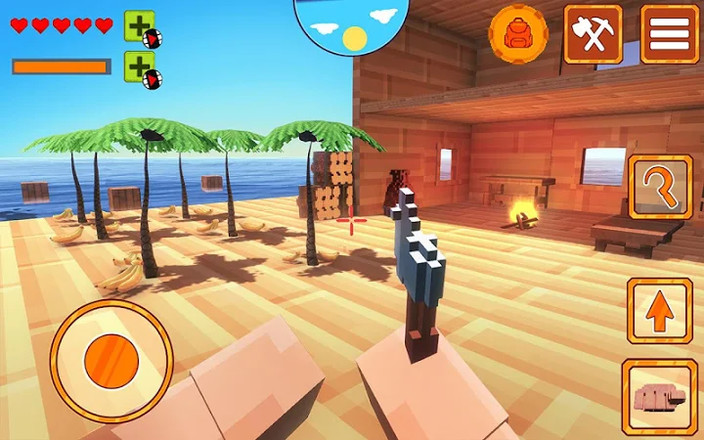 Multi Raft 3D: Survival Game on Island - 岛上的生存游戏截图2