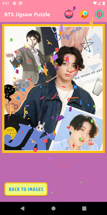 BTS Jigsaw Puzzle Game截图1