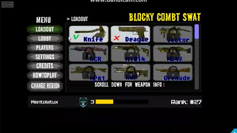 Blocky Combat SWAT截图5