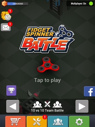 Fidget Spinner戰鬥 - io, Multiplayer, Online截图5