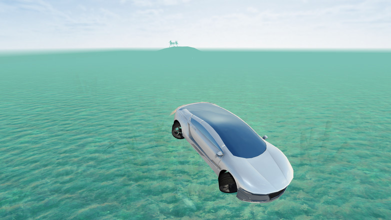 Flying Submarine Car Simulator截图1