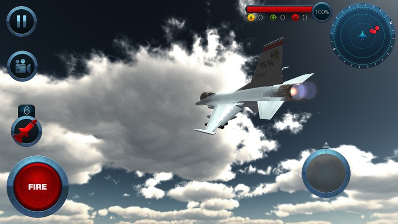 Jet Plane Fighter City 3D截图8