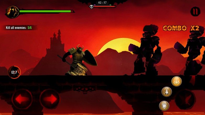Shadow Stickman: Dark rising – Ninja warriors截图4