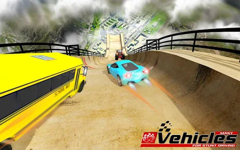 Mega Ramp Car Racing Stunts Ramp Construction截图3