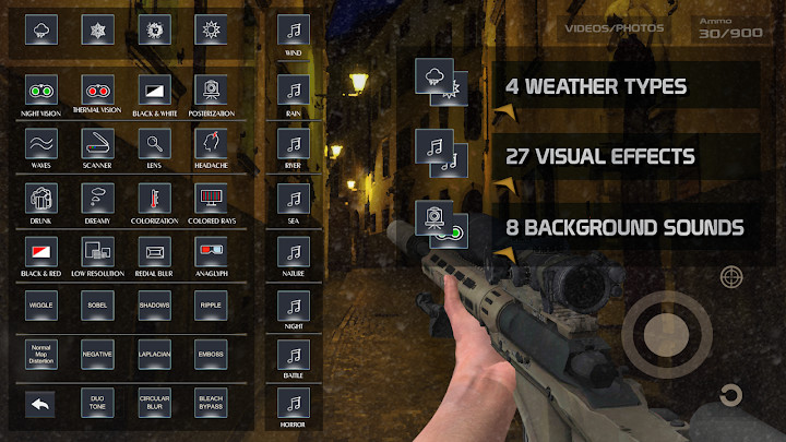 Sniper Camera Gun 3D截图9