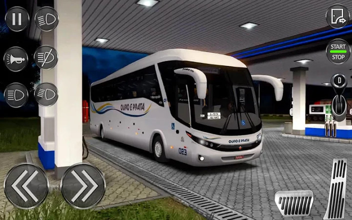City Coach Bus Driving Sim : Bus Games 2020截图1