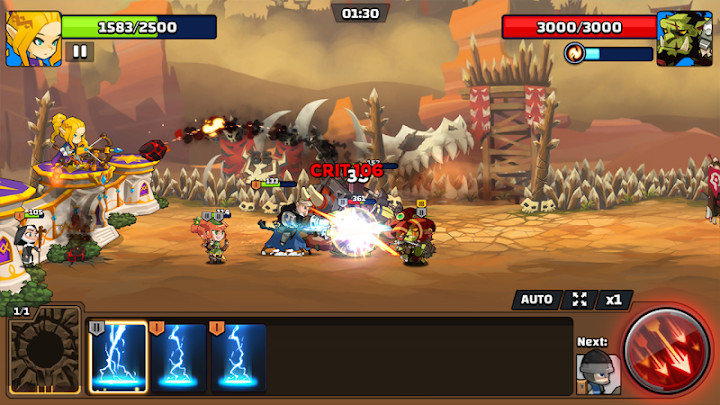 The Wonder Stone: Hero Merge Defense Clan Battle截图4