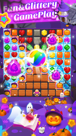 Jewel Witch -- Magical Blast Free Puzzle Game截图5
