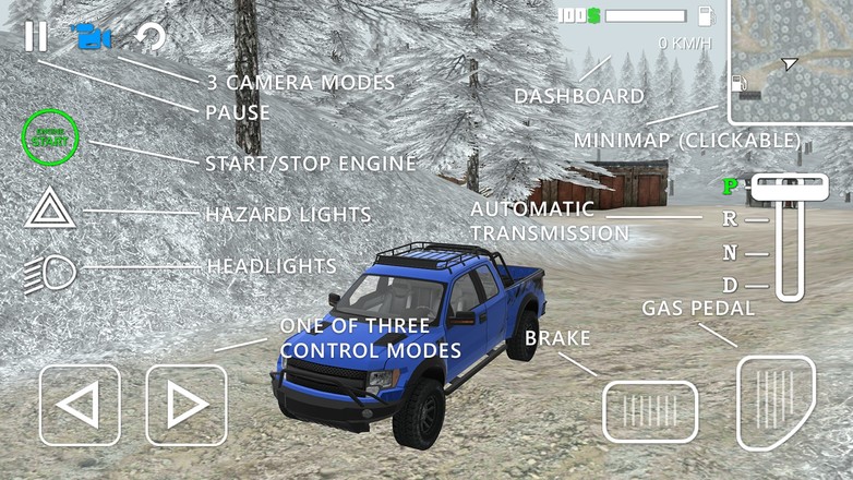 Off-Road: Winter Forest截图4