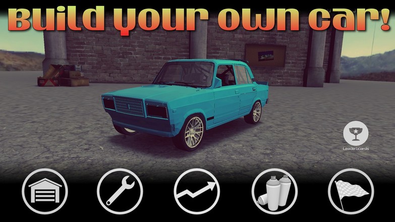 Drifting Lada Car Drift Racing截图4