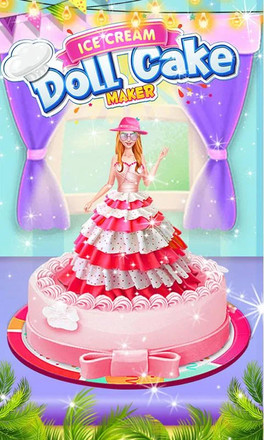 Ice Cream Chocolate Yummy Doll Cake Maker 2020截图2