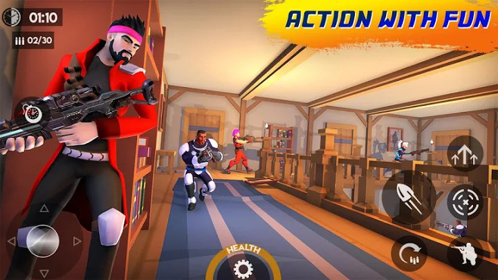 Boom Frag Hero Strikes: Offline PvP New Games 2021截图1