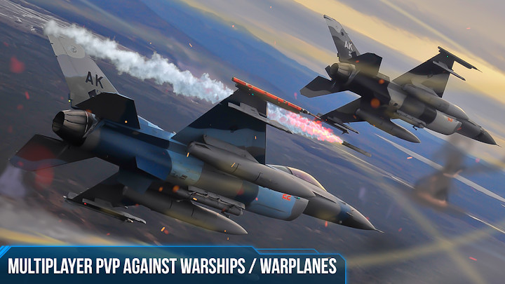 Warships vs Warplanes :Modern Jet Battle截图4