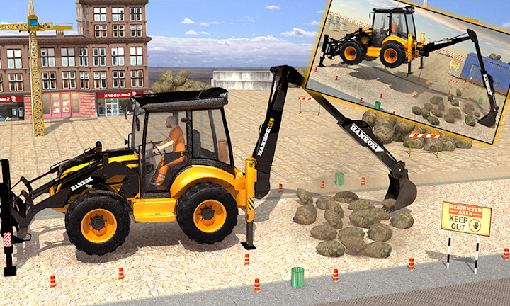 Excavator Simulator - Construction Road Builder截图4
