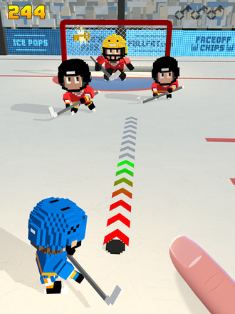 方块冰球-冰上跑酷截图7