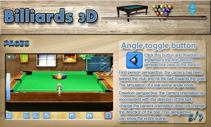 Billiard 3D截图5