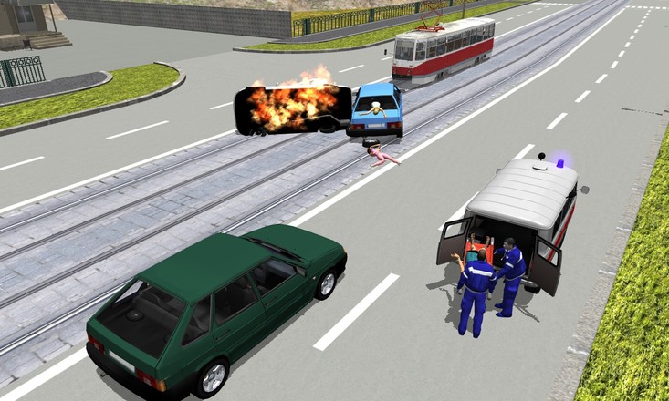 Ambulance Simulator 3D截图2